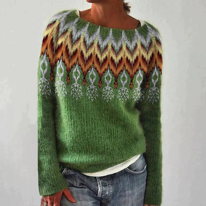 Enisa - Varm strikket sweater