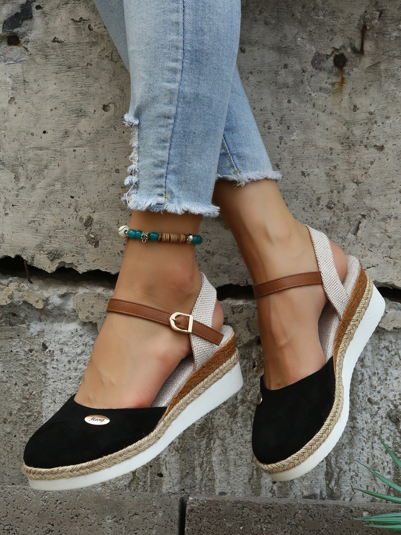 Windelle - Ortopædiske trendy brune espadriller