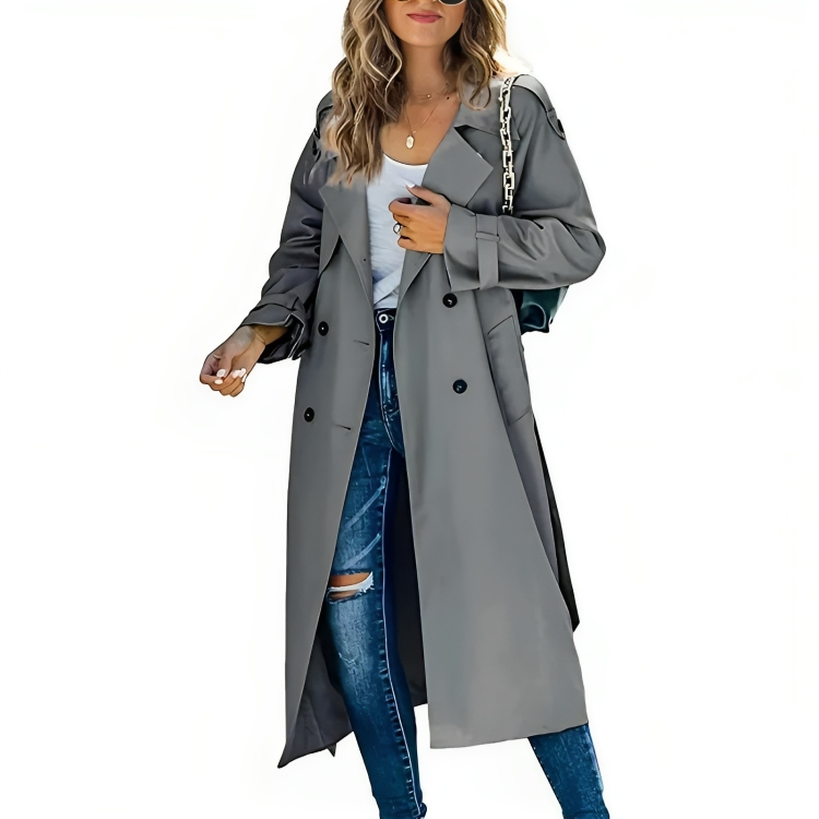 Pheenie - elegant Trenchcoat Street Fashion