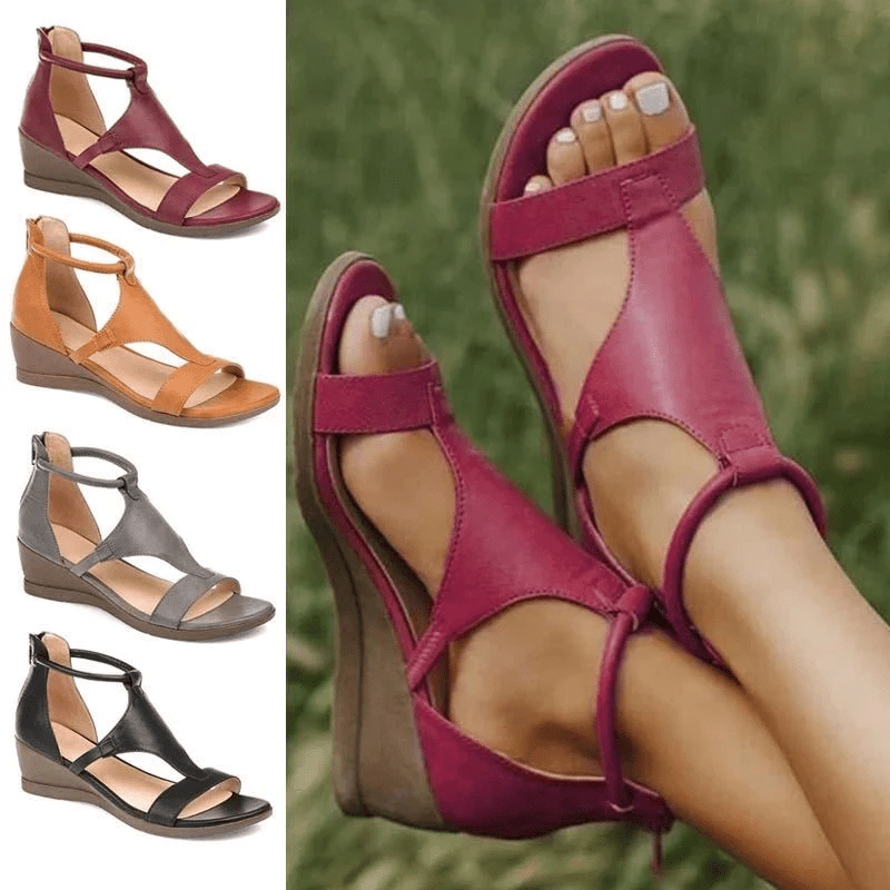 Athena - Ortopædiske wedge-sandaler