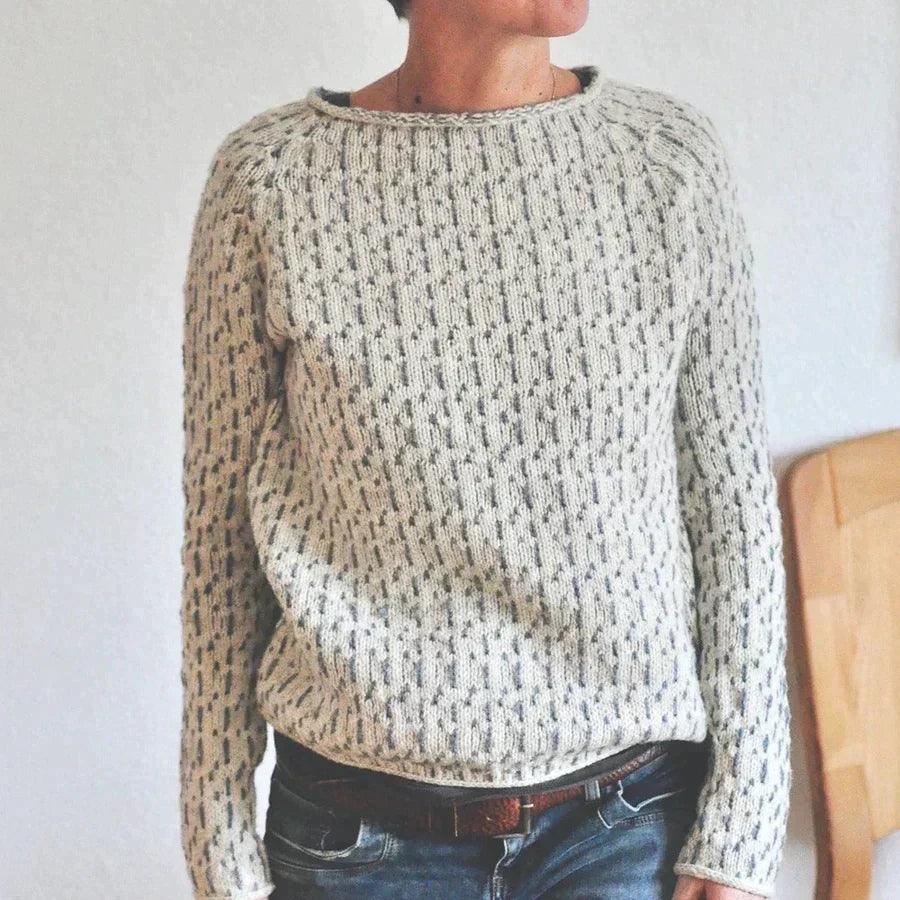 Zinnia - En stilfuld, sweatshirt med lynlås