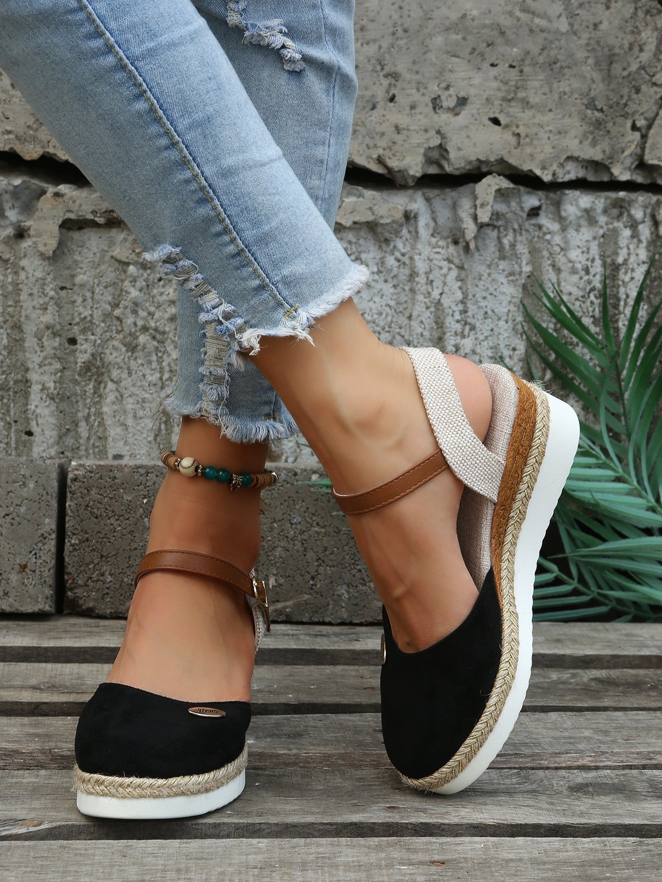 Windelle - Ortopædiske trendy brune espadriller