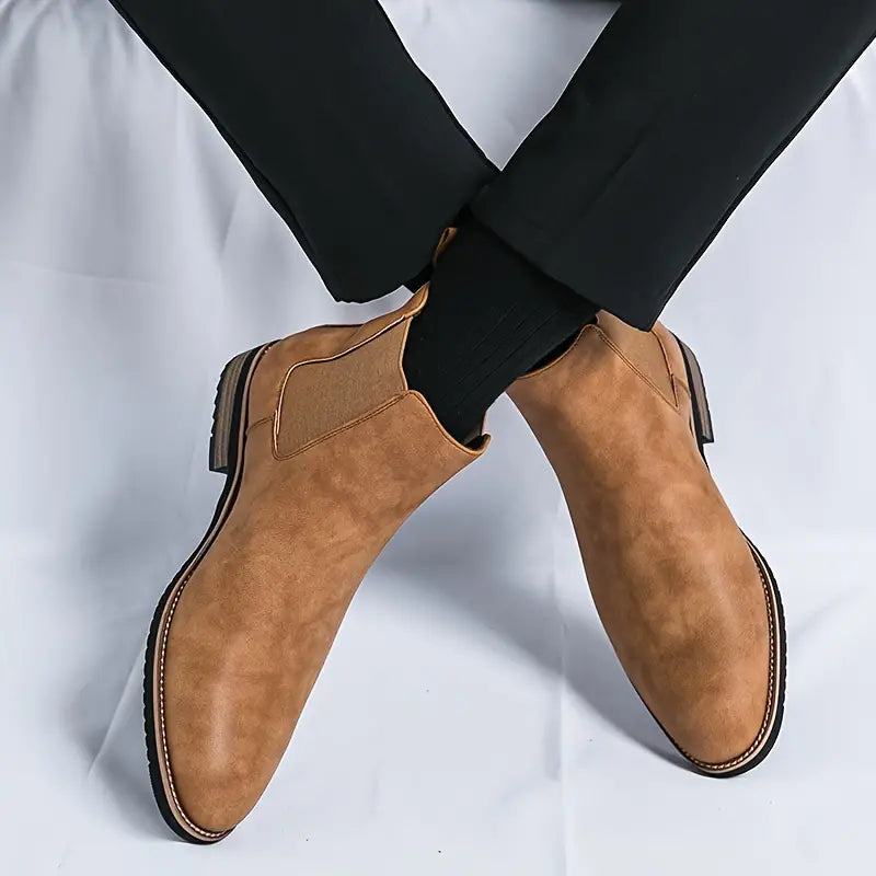 Nico - Komfortable Chelsea Boots til Mænd - Casual Slip-Ons til Dagligt Brug