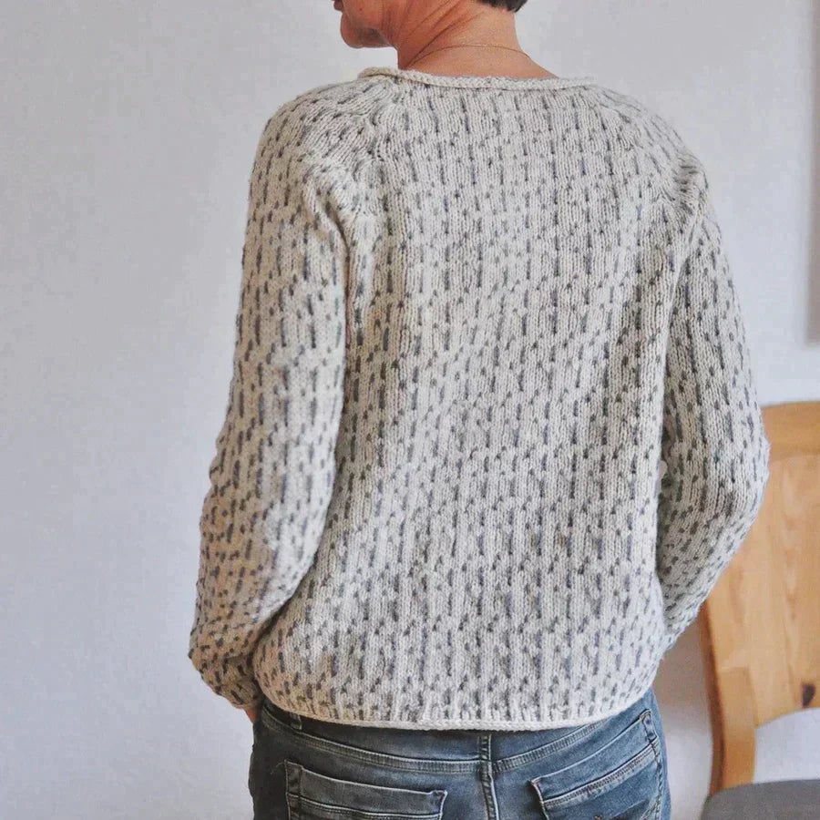 Zinnia - En stilfuld, sweatshirt med lynlås