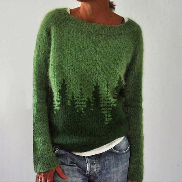 Ghenesia - Retro-sweater til damer