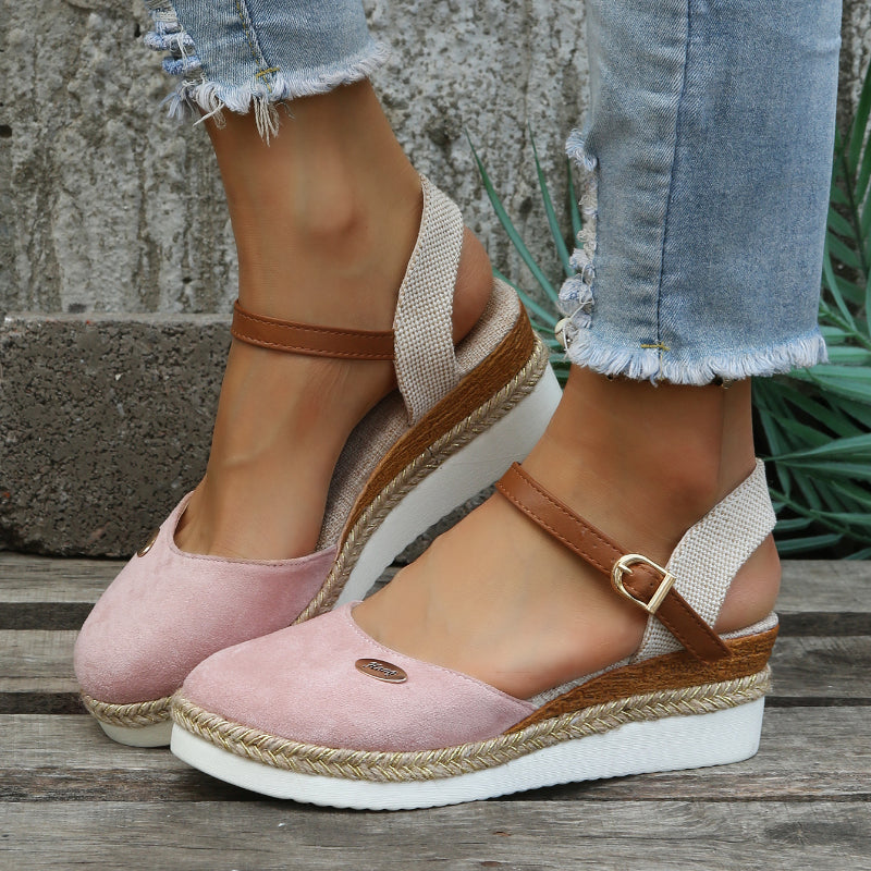 Moaxene - Ortopædiske trendy brune espadriller