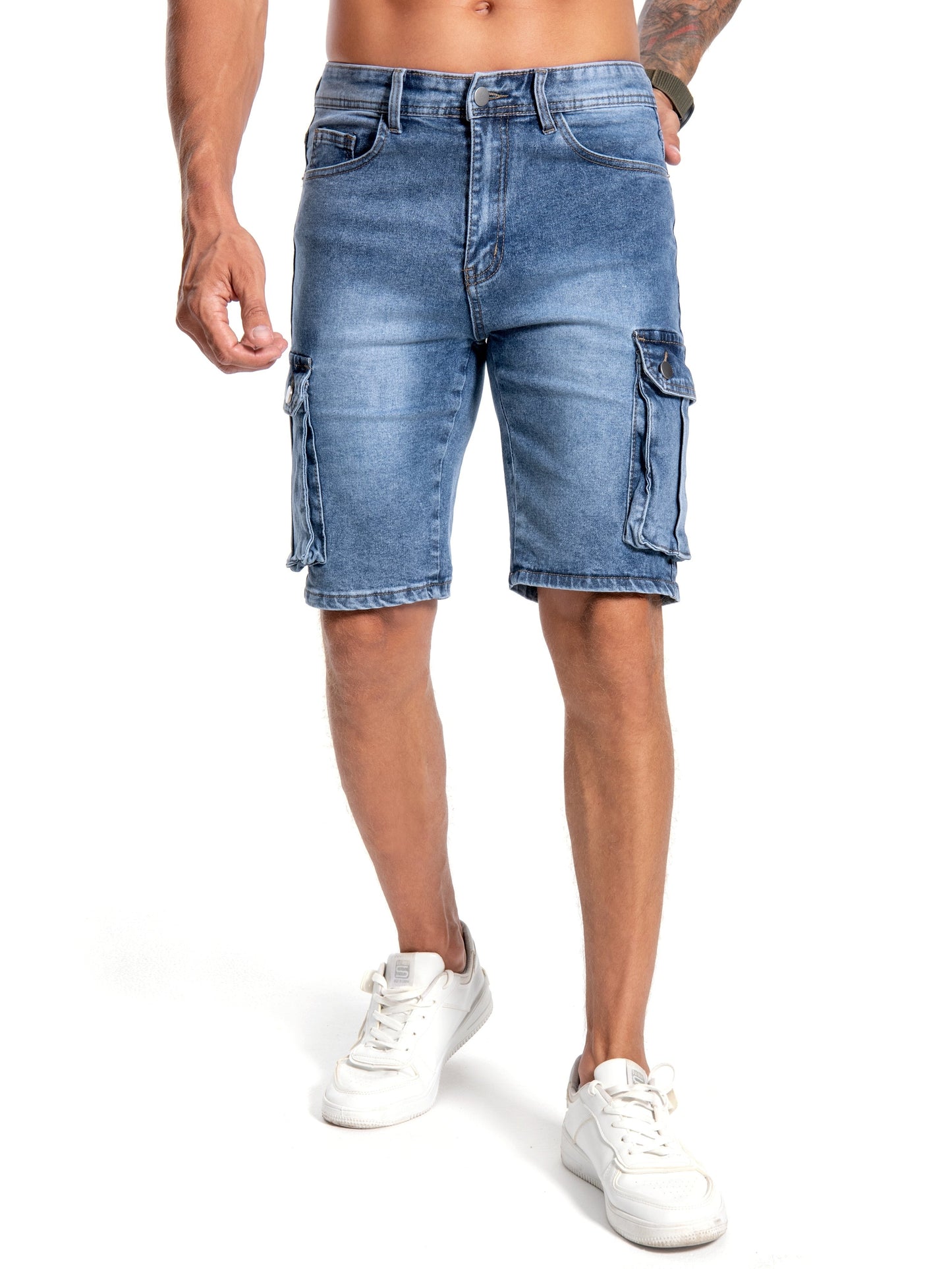 Kunner - Denimshorts til mænd med stil og funktionalitet