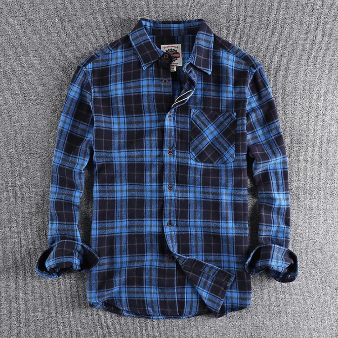 Maje - Lumberjack Bluse til Sommer/Forår