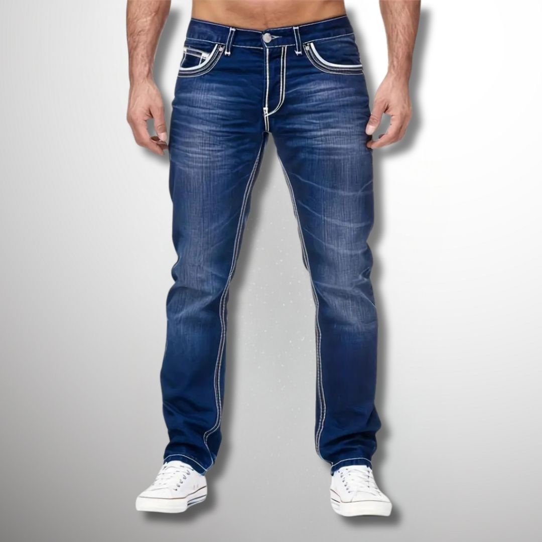 Todd - Stilfulde herrejeans med tapered fit