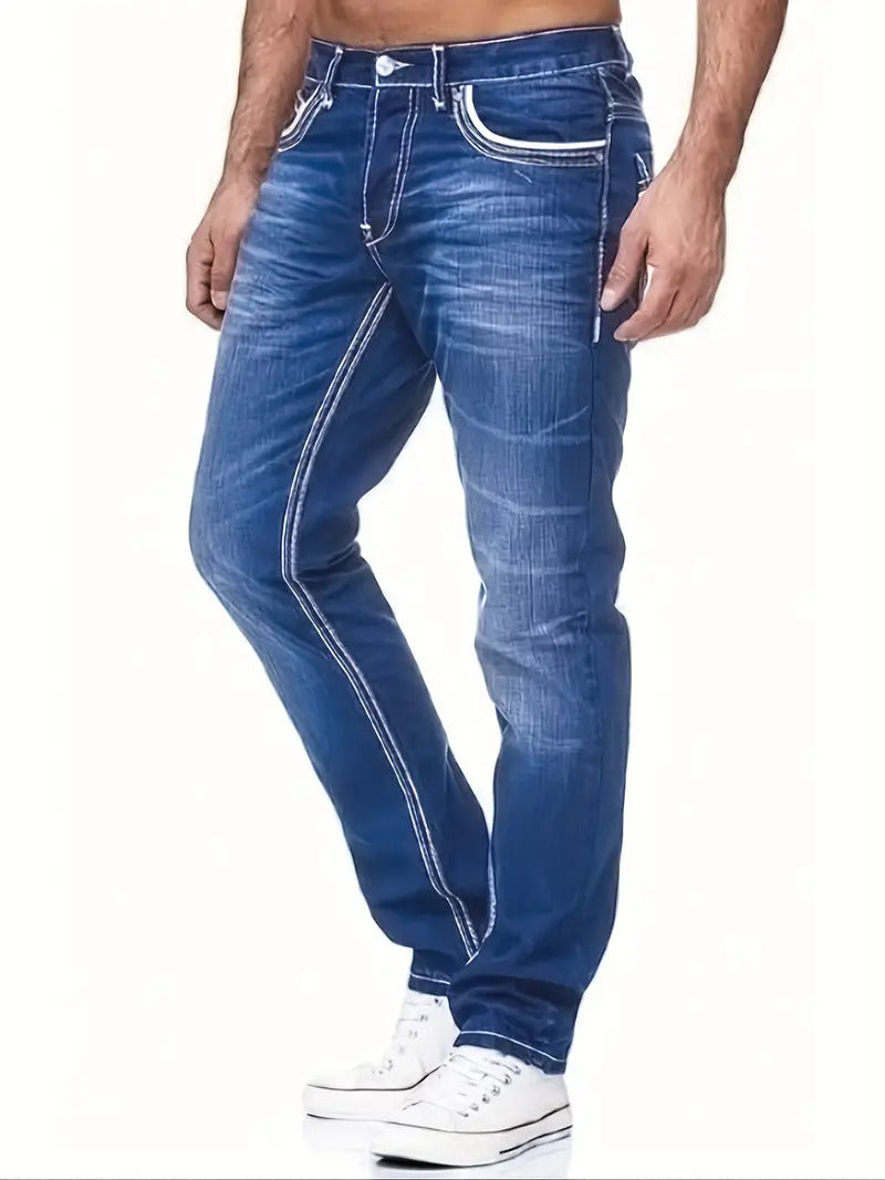 Todd - Stilfulde herrejeans med tapered fit