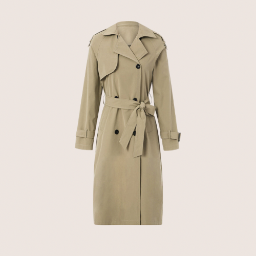 Savannah - Elegant lang trenchcoat