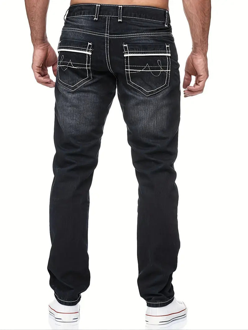 Todd - Stilfulde herrejeans med tapered fit