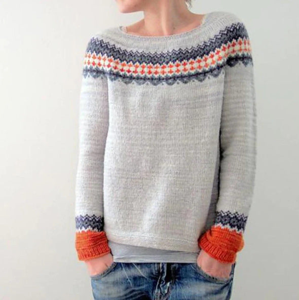 Ghenesia - Retro-sweater til damer