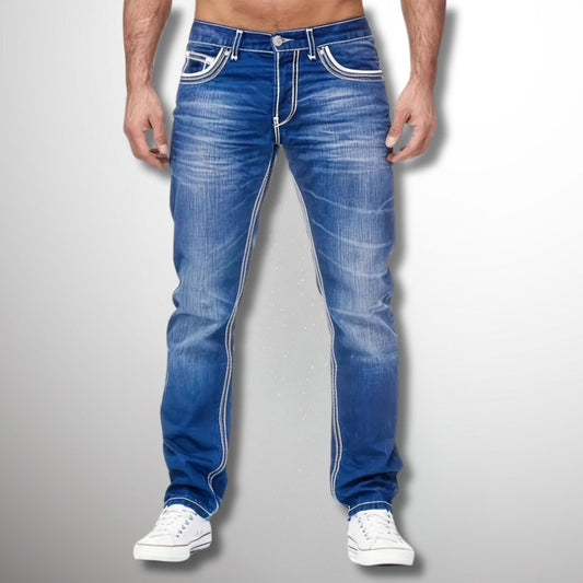 Todd - Stilfulde herrejeans med tapered fit