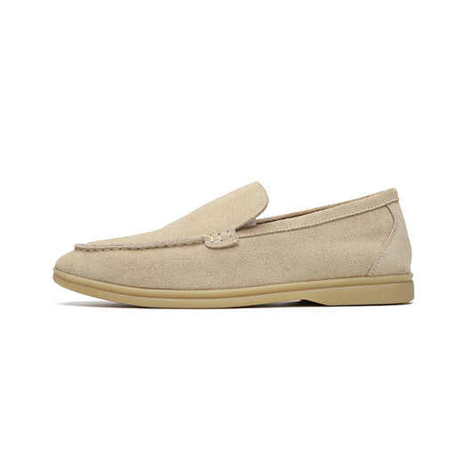 Carter - Premium loafers i ruskind