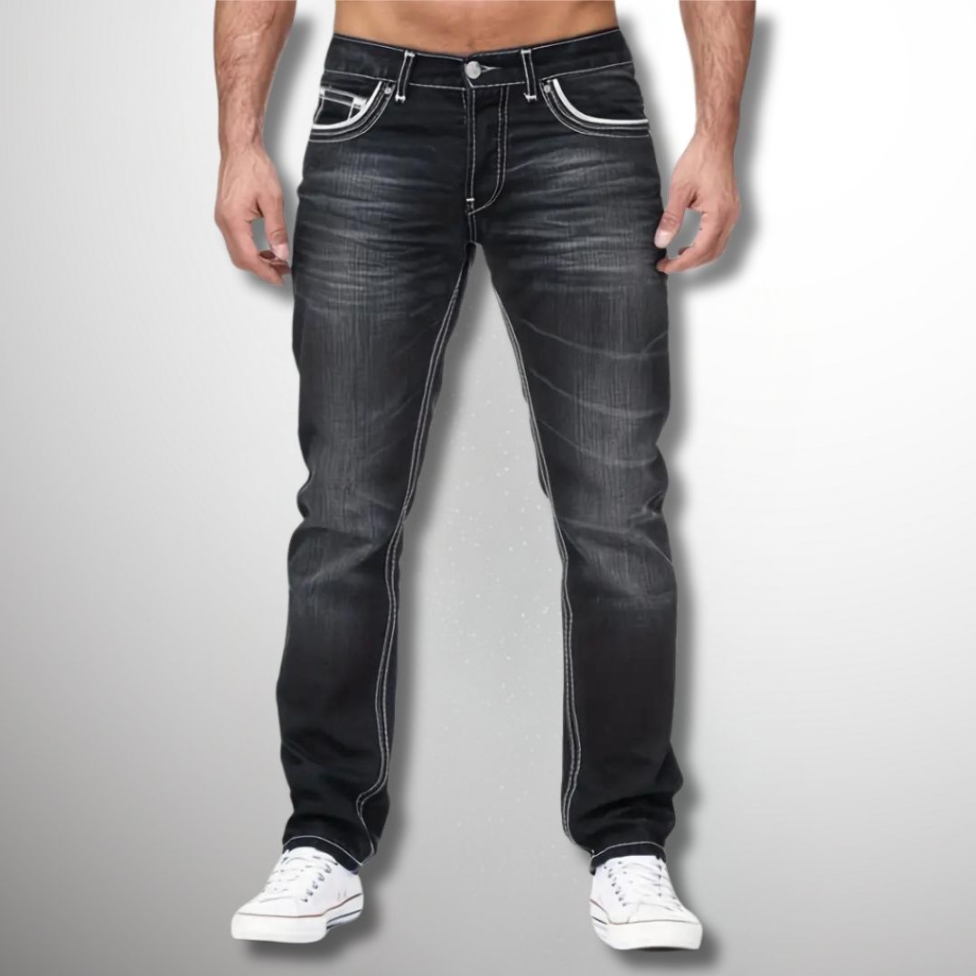 Todd - Stilfulde herrejeans med tapered fit