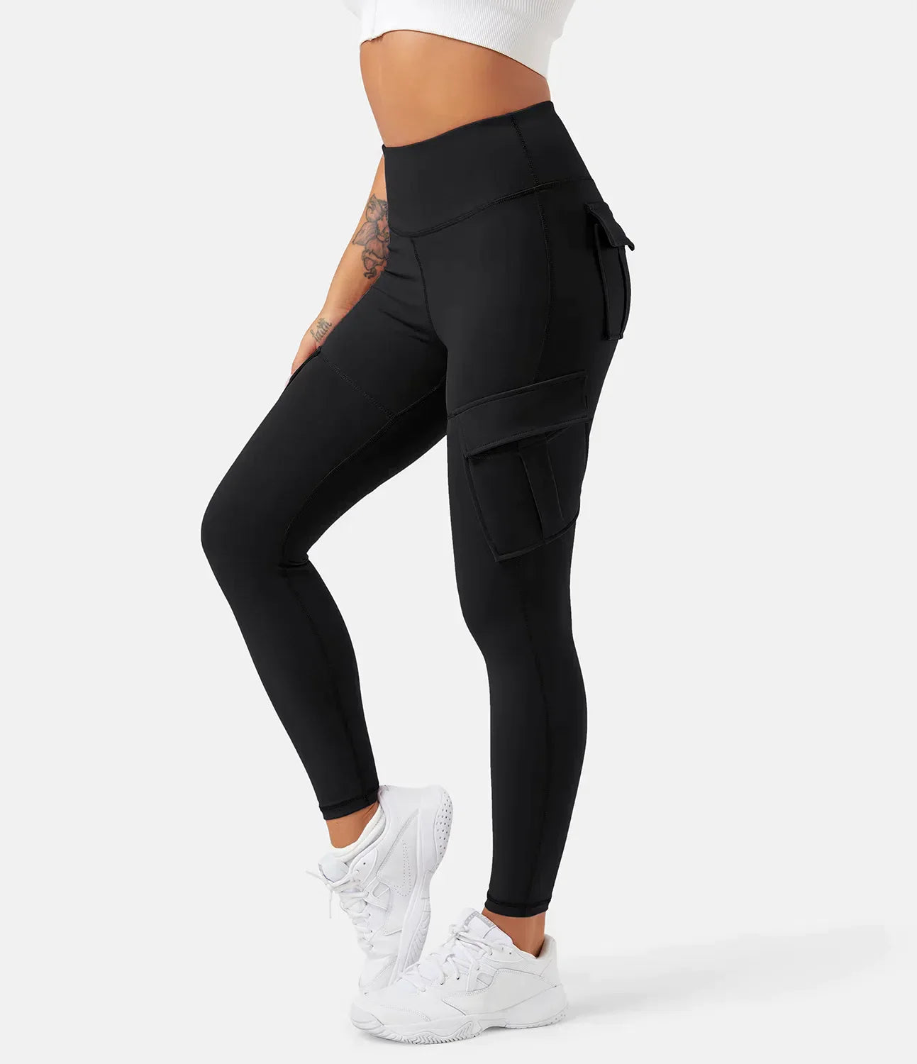 Shiena - Trendy cargo-leggings