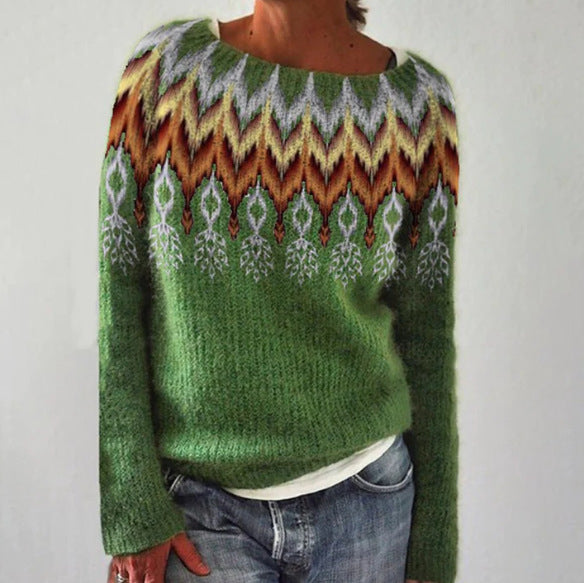 Ghenesia - Retro-sweater til damer