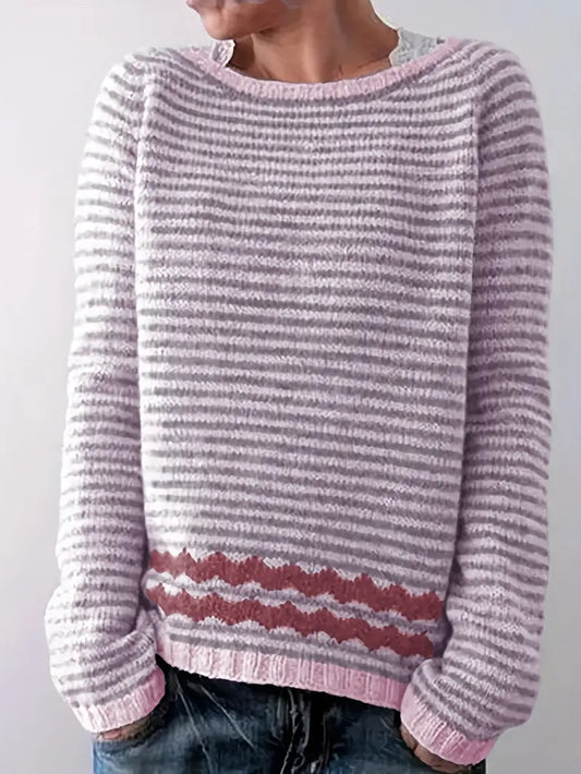 Helle - Stribet sweater