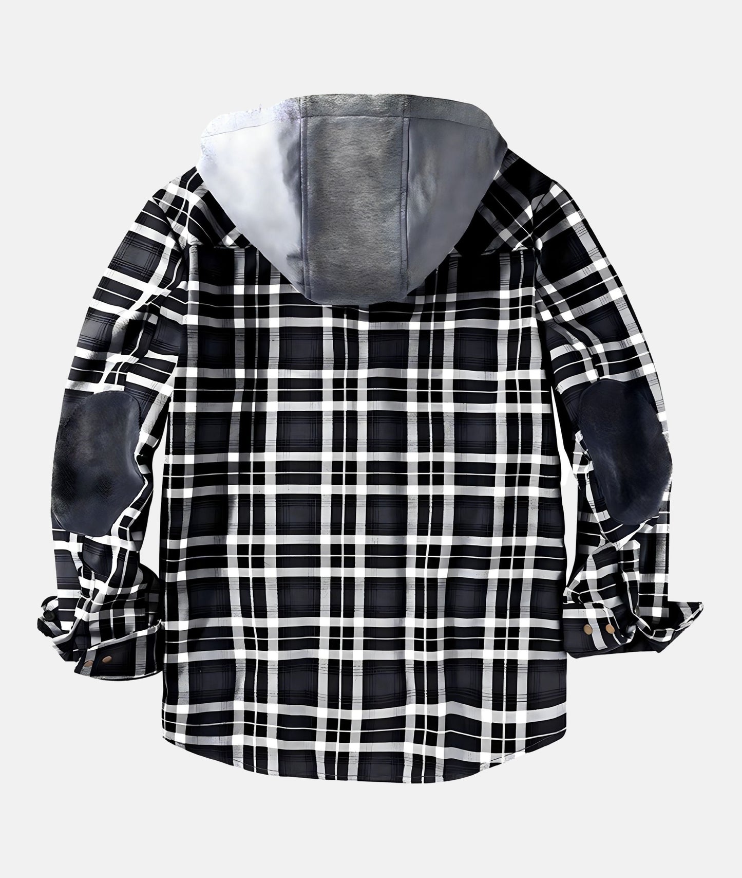 Nils - Checked Flannel Coat: Stilet, Premium Stoff, Perfekt til Foråret