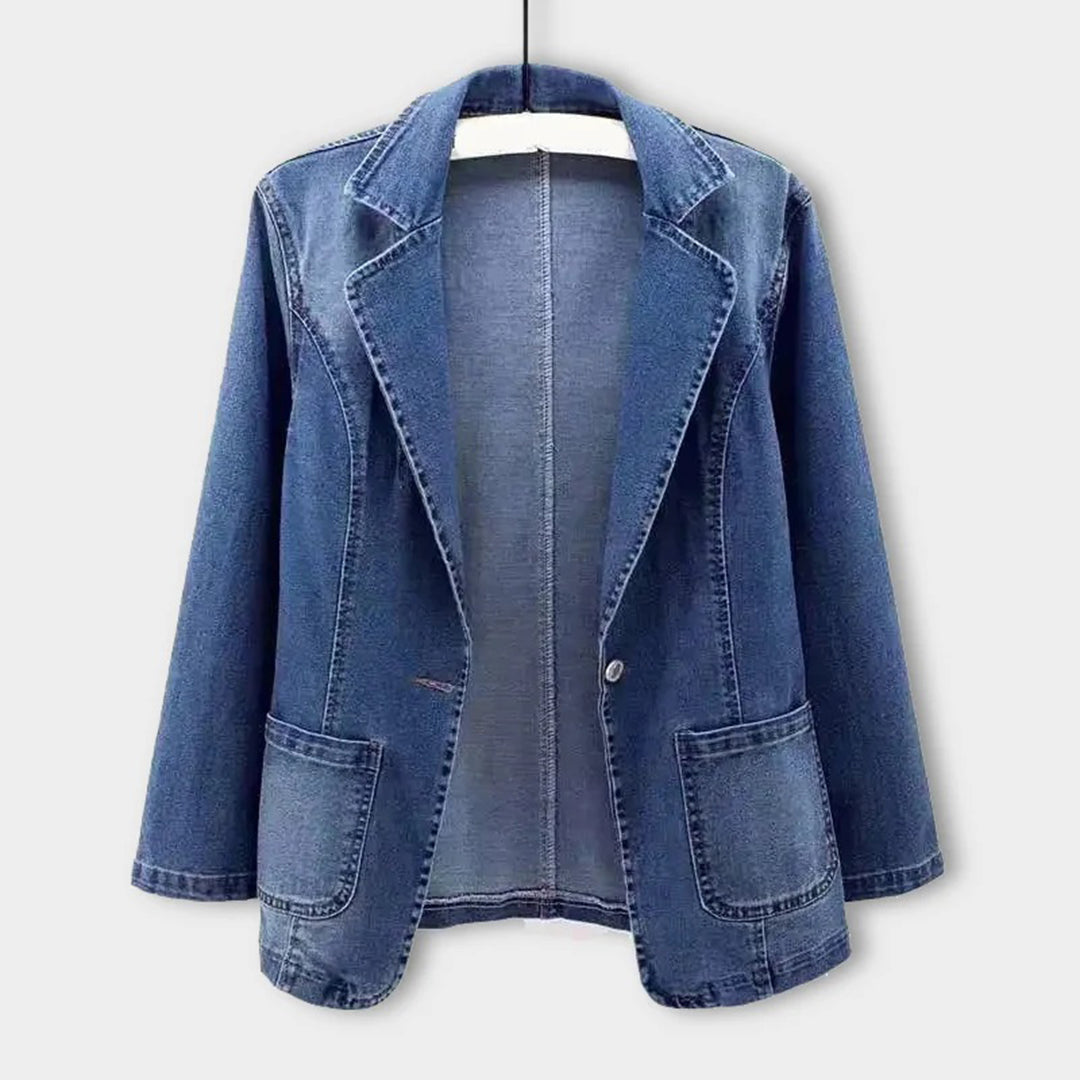 Nairobie - Moderigtig denim-blazer