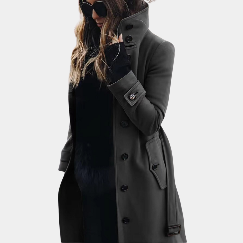 Ruthie - Stilfuld og varm Trench Coat til kvinder