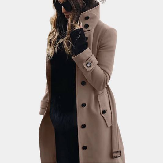 Ruthie - Stilfuld og varm Trench Coat til kvinder