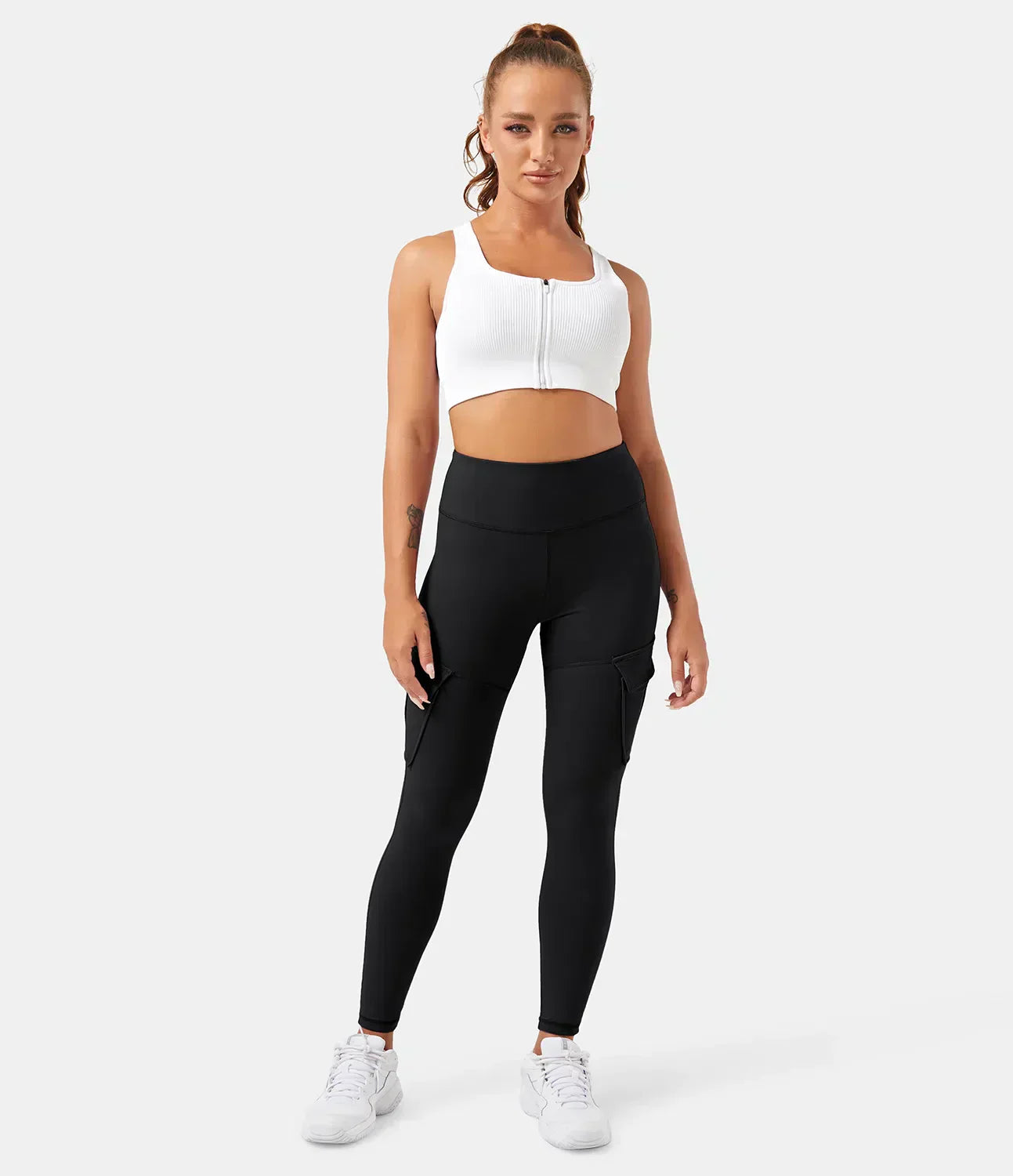 Shiena - Trendy cargo-leggings