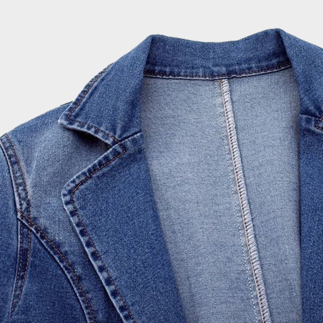 Nairobie - Moderigtig denim-blazer