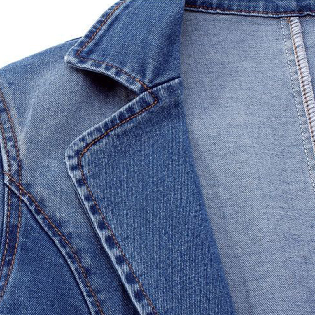 Nairobie - Moderigtig denim-blazer