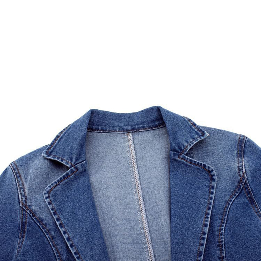 Nairobie - Moderigtig denim-blazer