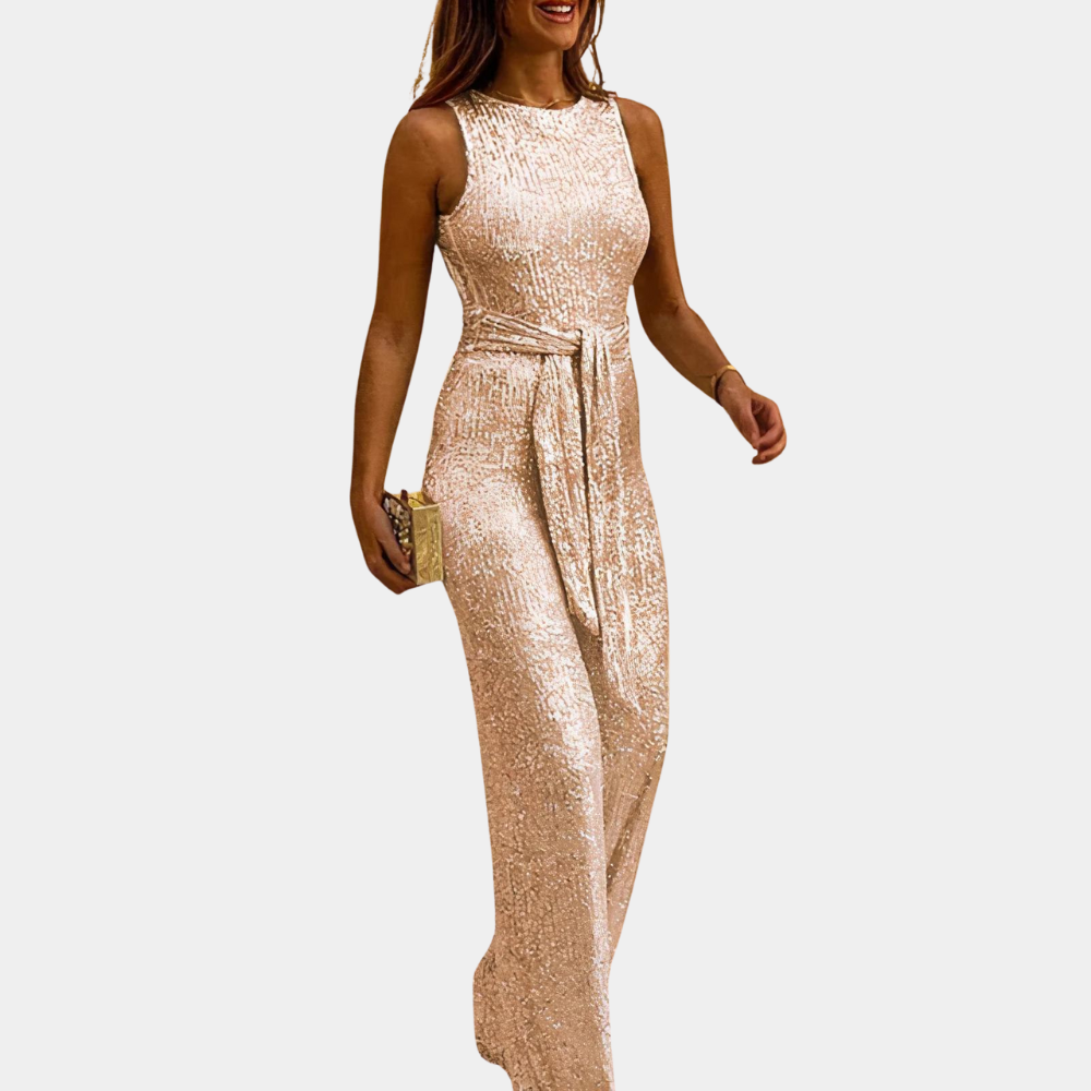 Lovica - Glitter jumpsuit til kvinder