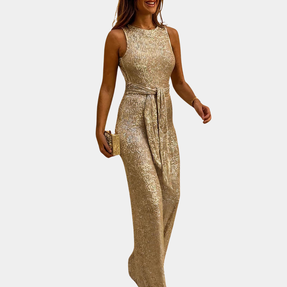 Lovica - Glitter jumpsuit til kvinder