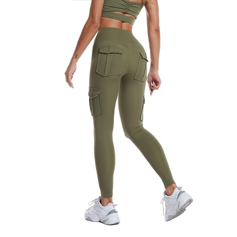 Shiena - Trendy cargo-leggings