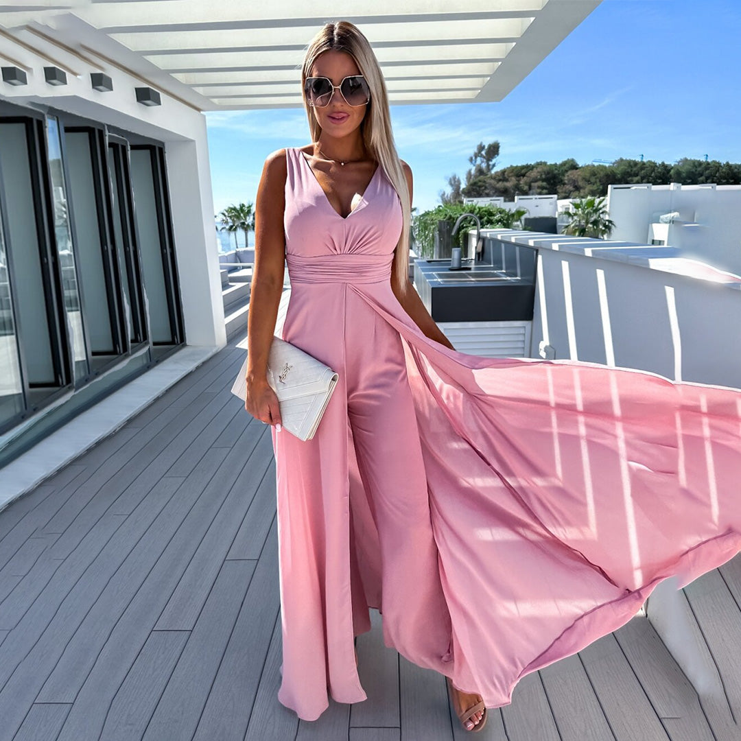 Keyana - Gala jumpsuit med jeans til kvinder