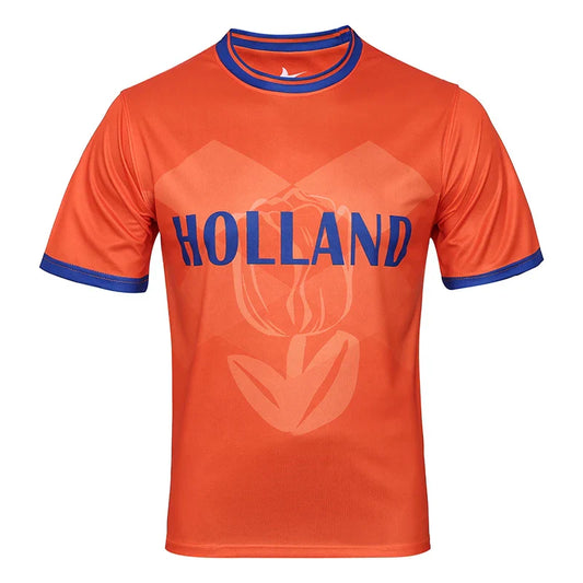 Roscher - skjorte med hollandsk flag ek