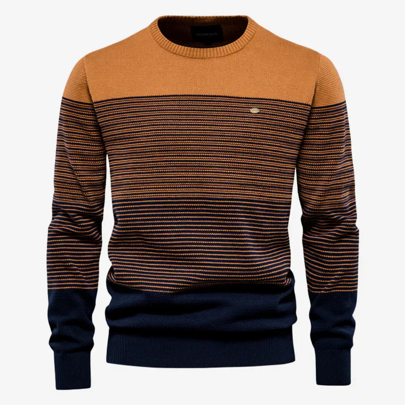 Roger - Multi Stribet Sweater