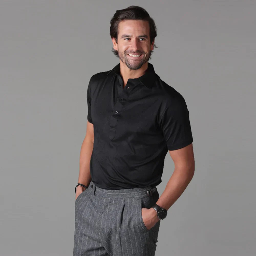 Steven - Stijve Kraag Dress Polo