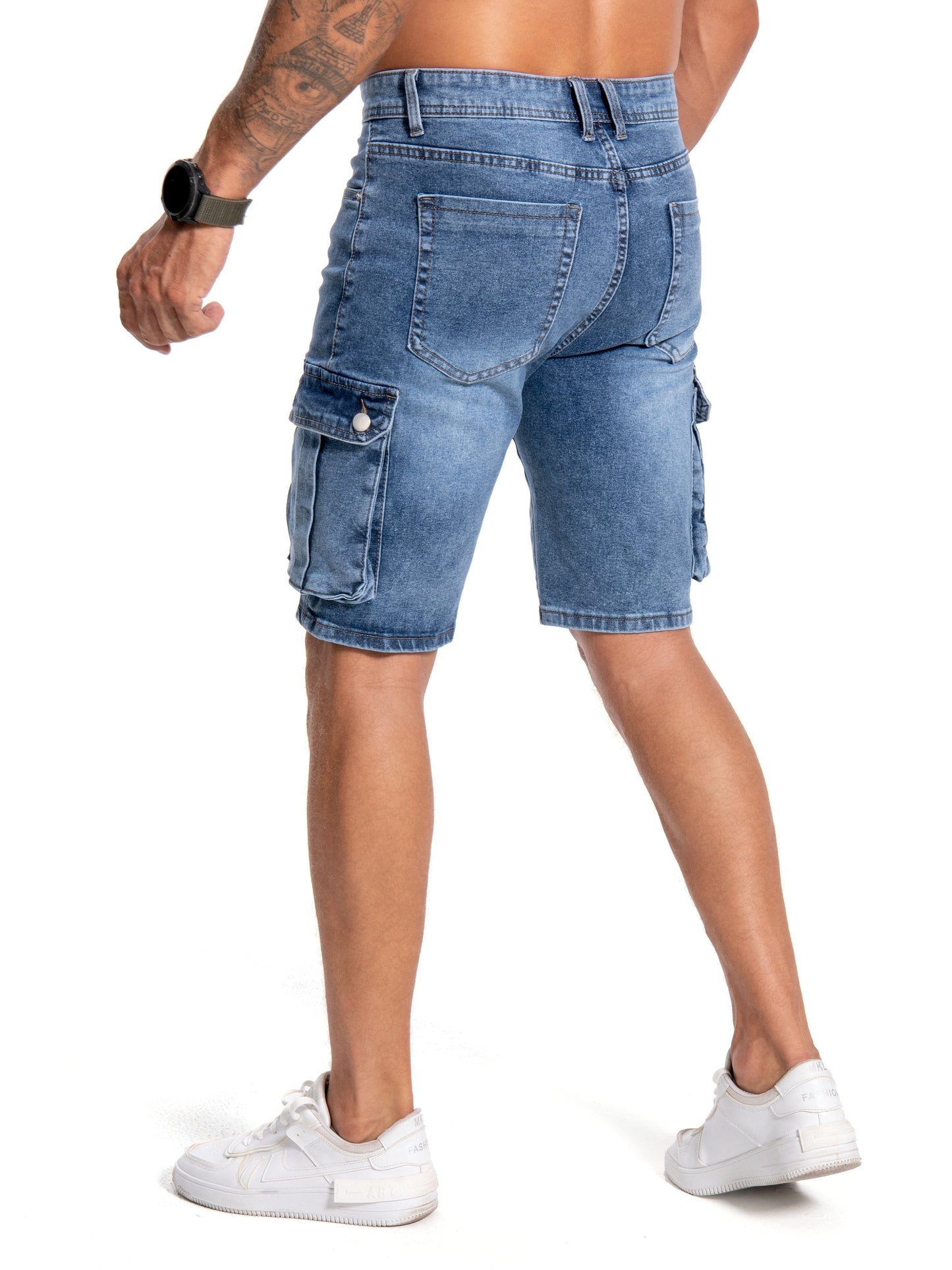 Kunner - Denimshorts til mænd med stil og funktionalitet