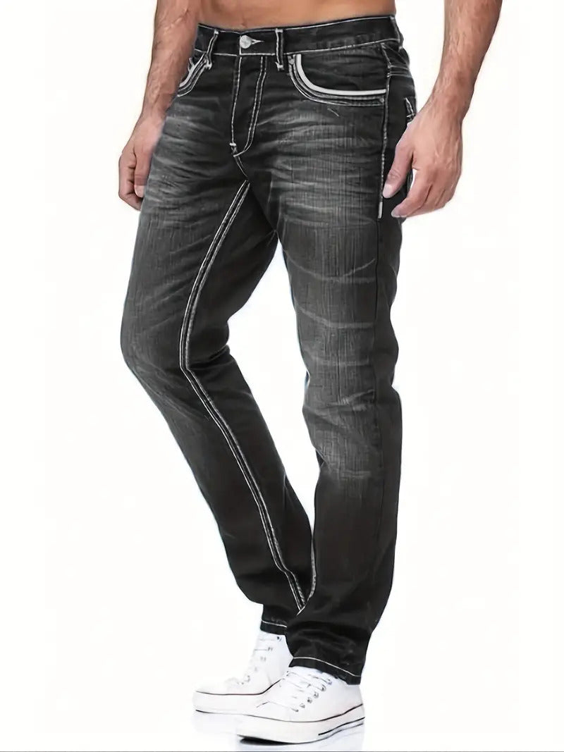 Todd - Stilfulde herrejeans med tapered fit