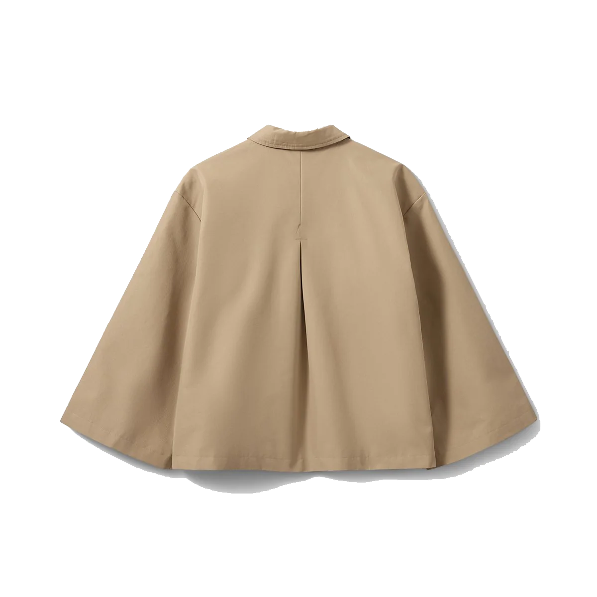 Emisha - Kort camelfarvet trenchcoat