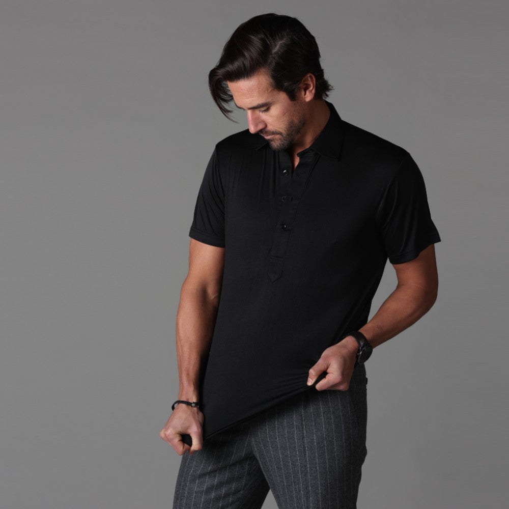 Steven - Stijve Kraag Dress Polo