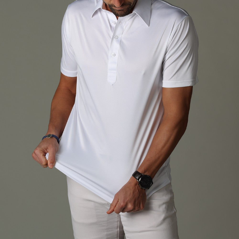 Steven - Stijve Kraag Dress Polo